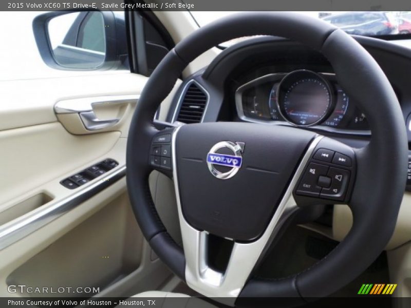 Savile Grey Metallic / Soft Beige 2015 Volvo XC60 T5 Drive-E