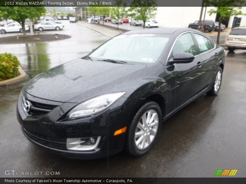 Ebony Black / Black 2012 Mazda MAZDA6 i Touring Sedan