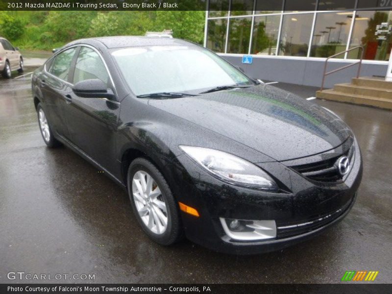 Ebony Black / Black 2012 Mazda MAZDA6 i Touring Sedan