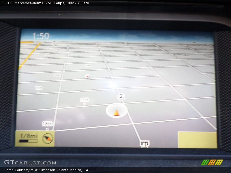Black / Black 2012 Mercedes-Benz C 250 Coupe