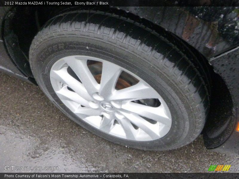 Ebony Black / Black 2012 Mazda MAZDA6 i Touring Sedan