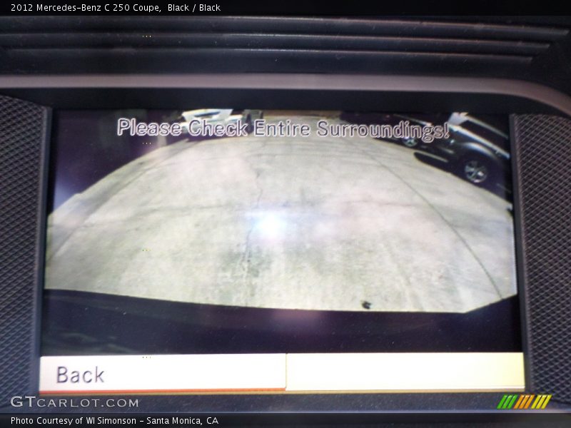 Black / Black 2012 Mercedes-Benz C 250 Coupe