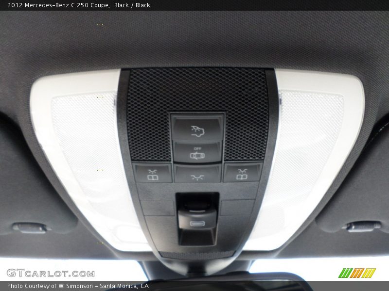 Black / Black 2012 Mercedes-Benz C 250 Coupe