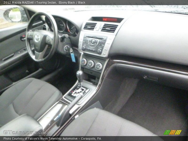 Ebony Black / Black 2012 Mazda MAZDA6 i Touring Sedan
