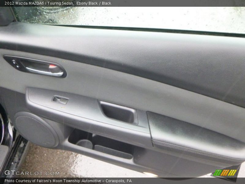 Ebony Black / Black 2012 Mazda MAZDA6 i Touring Sedan