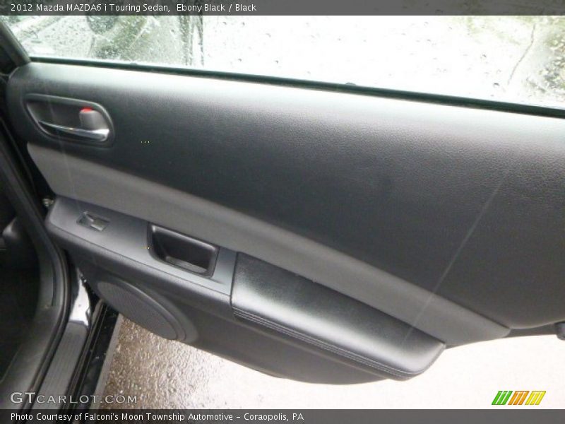 Ebony Black / Black 2012 Mazda MAZDA6 i Touring Sedan