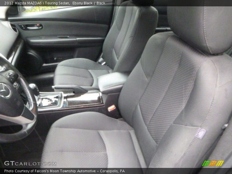 Ebony Black / Black 2012 Mazda MAZDA6 i Touring Sedan