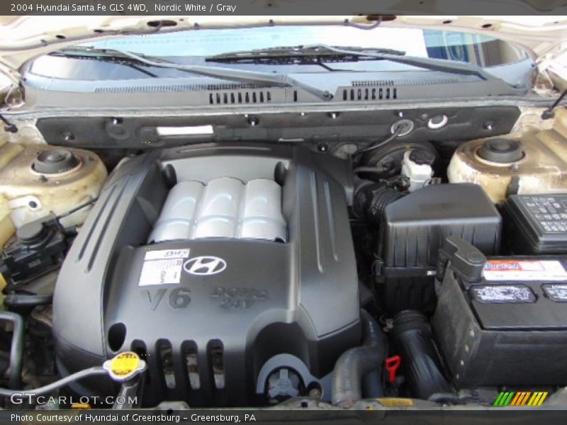  2004 Santa Fe GLS 4WD Engine - 2.7 Liter DOHC 24-Valve V6