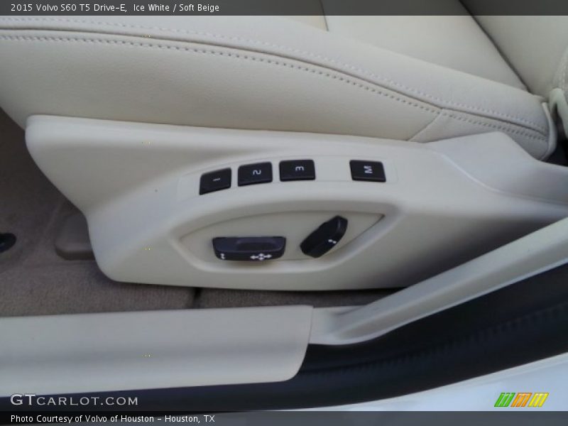 Ice White / Soft Beige 2015 Volvo S60 T5 Drive-E