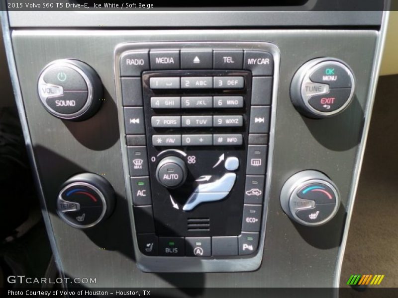 Ice White / Soft Beige 2015 Volvo S60 T5 Drive-E