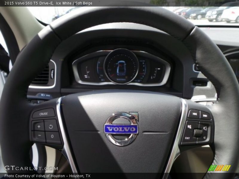 Ice White / Soft Beige 2015 Volvo S60 T5 Drive-E