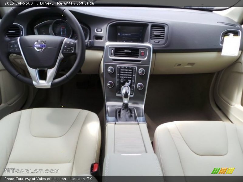 Ice White / Soft Beige 2015 Volvo S60 T5 Drive-E