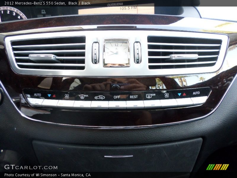 Black / Black 2012 Mercedes-Benz S 550 Sedan