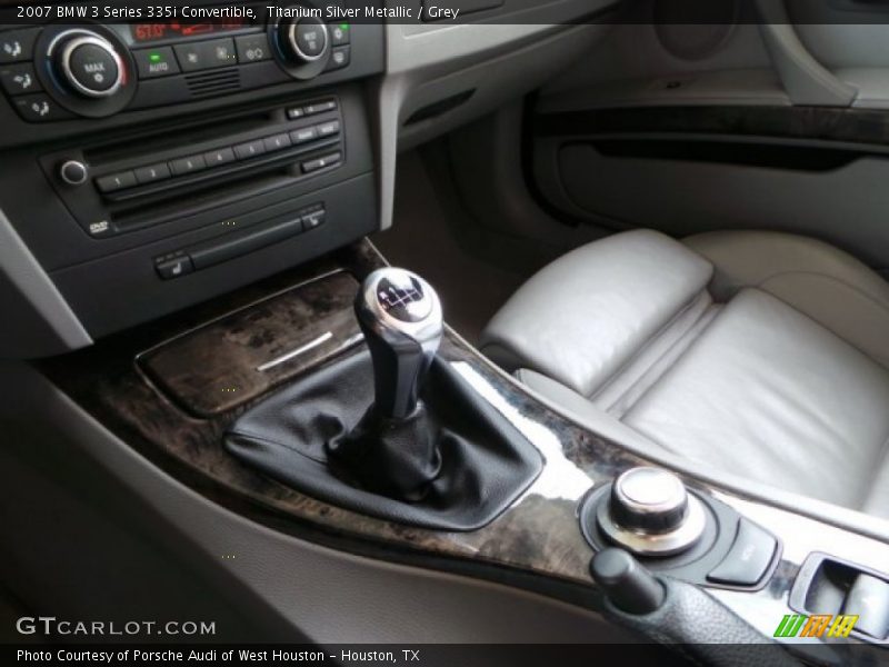  2007 3 Series 335i Convertible 6 Speed Manual Shifter