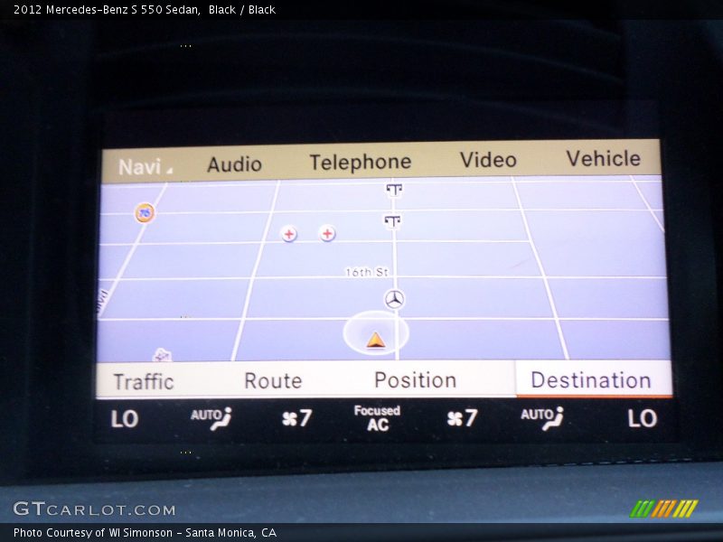 Black / Black 2012 Mercedes-Benz S 550 Sedan