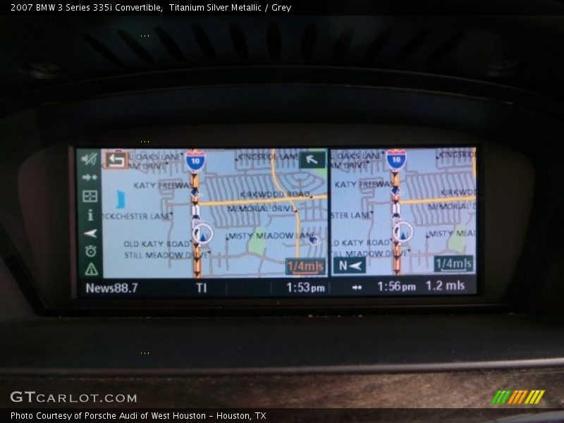 Navigation of 2007 3 Series 335i Convertible