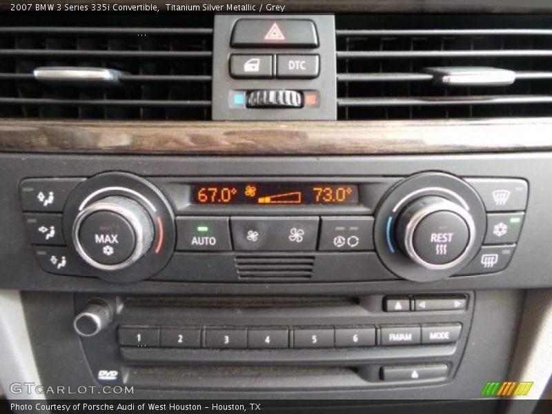 Controls of 2007 3 Series 335i Convertible