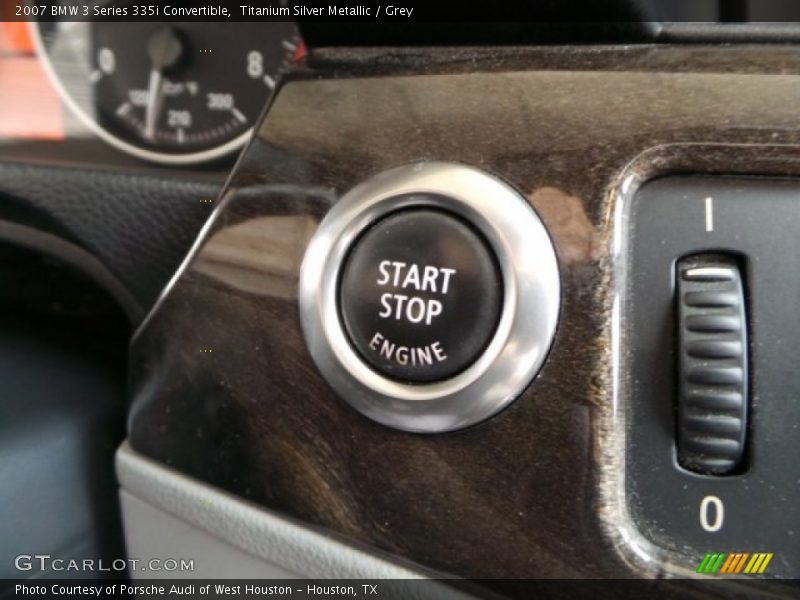 Controls of 2007 3 Series 335i Convertible