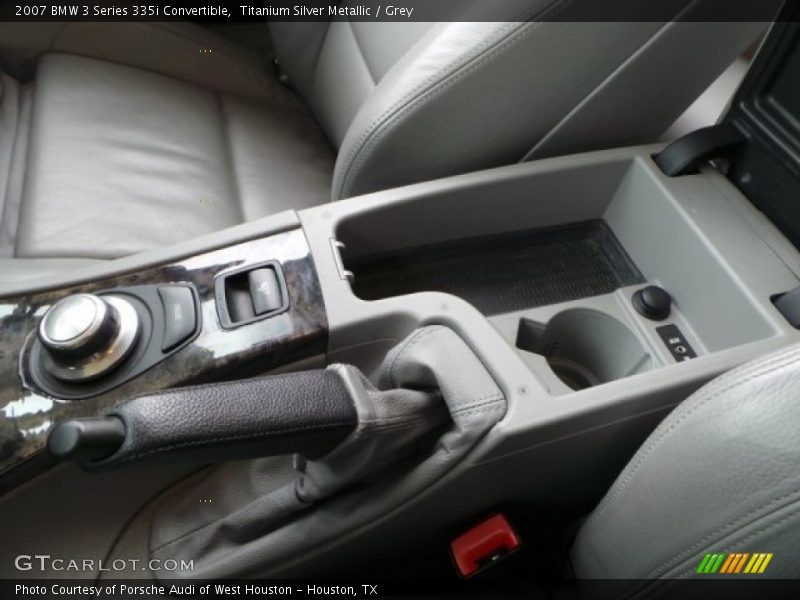 Titanium Silver Metallic / Grey 2007 BMW 3 Series 335i Convertible