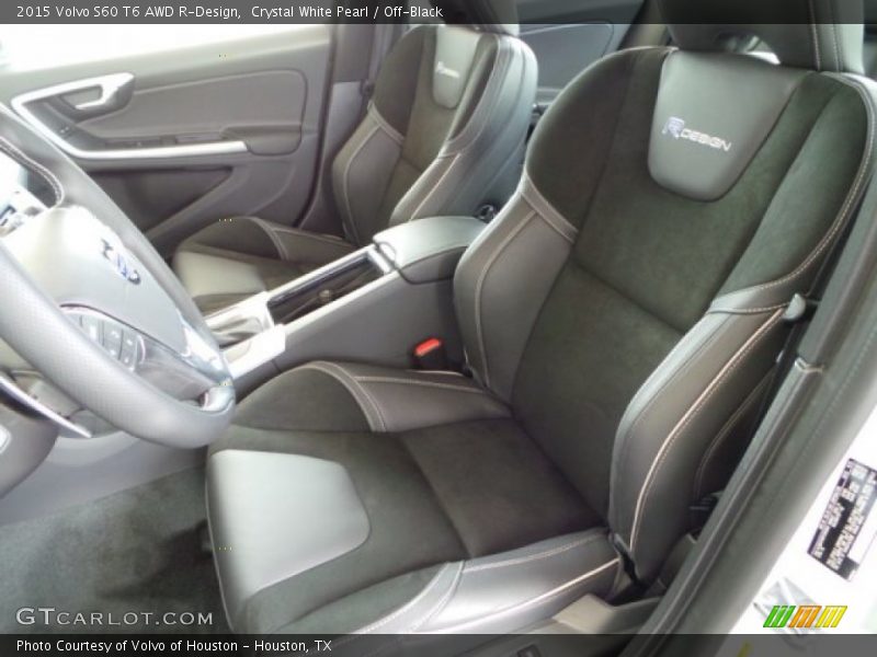 Front Seat of 2015 S60 T6 AWD R-Design