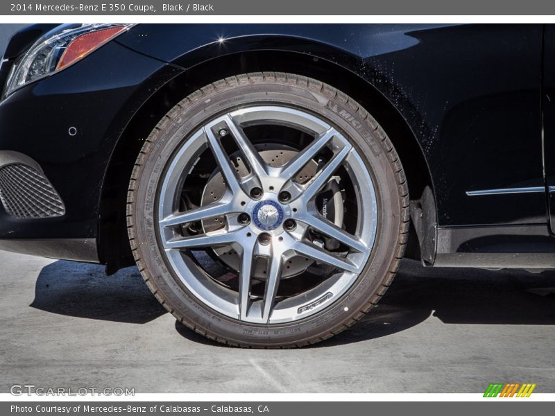 Black / Black 2014 Mercedes-Benz E 350 Coupe