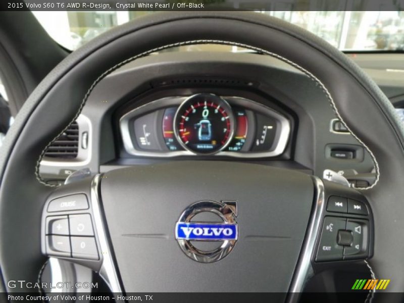  2015 S60 T6 AWD R-Design Steering Wheel