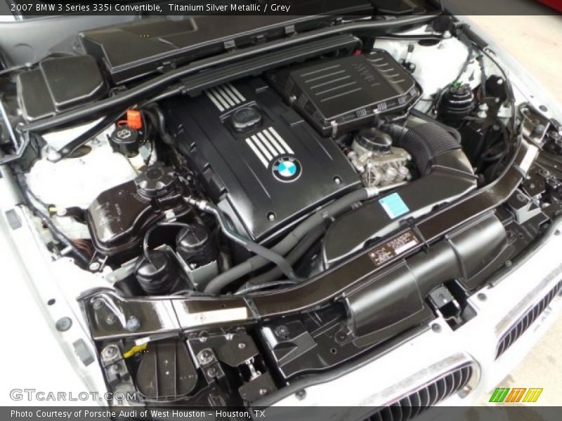  2007 3 Series 335i Convertible Engine - 3.0L Twin Turbocharged DOHC 24V VVT Inline 6 Cylinder