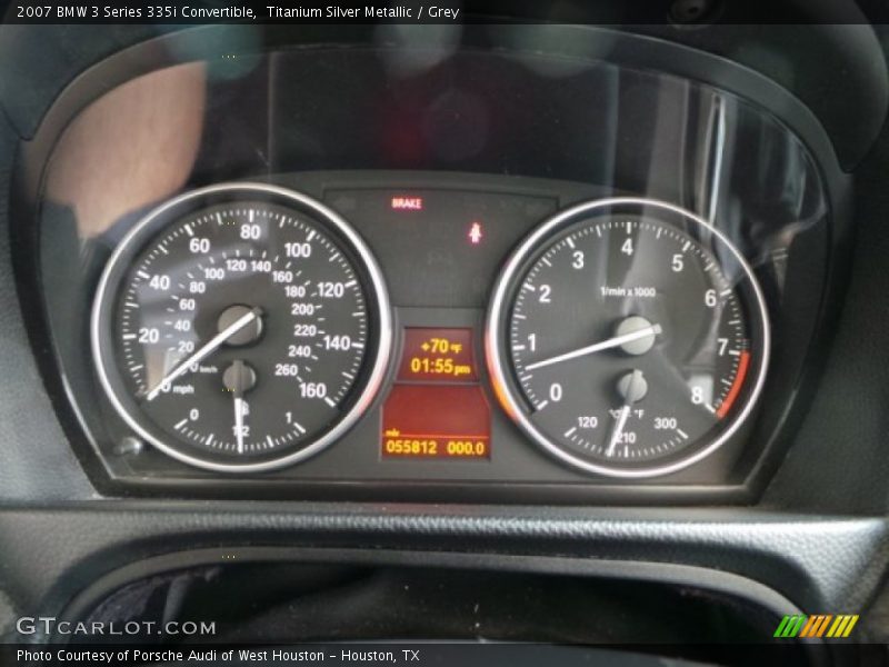  2007 3 Series 335i Convertible 335i Convertible Gauges