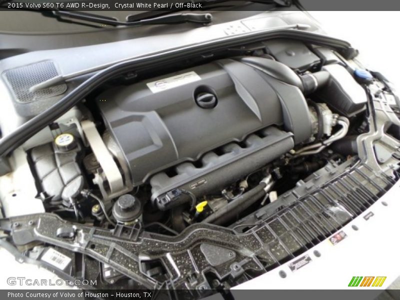 2015 S60 T6 AWD R-Design Engine - 3.0 Liter Turbocharged DOHC 24-Valve VVT Inline 6 Cylinder
