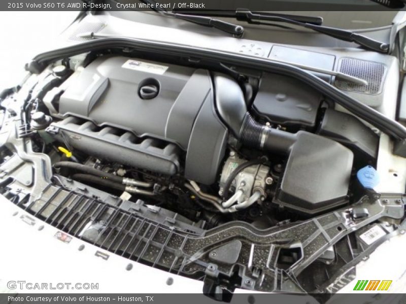  2015 S60 T6 AWD R-Design Engine - 3.0 Liter Turbocharged DOHC 24-Valve VVT Inline 6 Cylinder