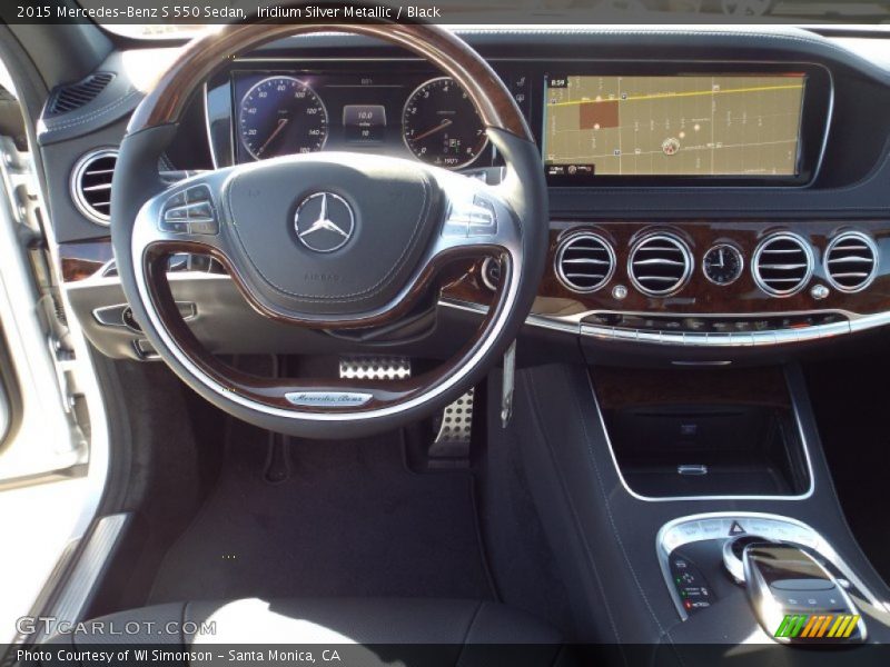 Dashboard of 2015 S 550 Sedan