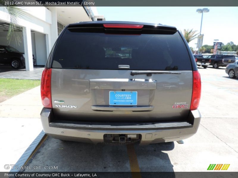 Mocha Steel Metallic / Ebony 2012 GMC Yukon SLT