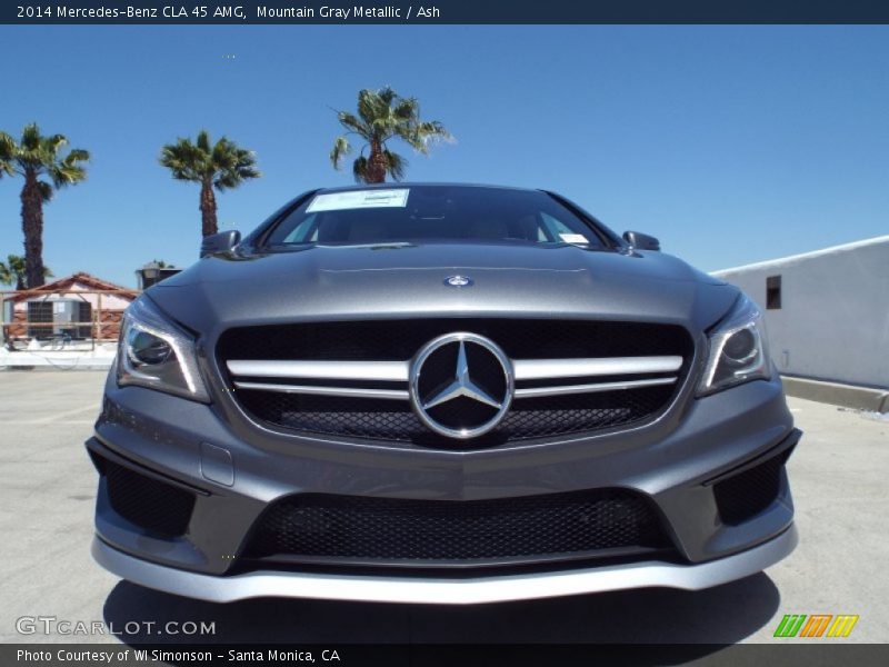 Mountain Gray Metallic / Ash 2014 Mercedes-Benz CLA 45 AMG