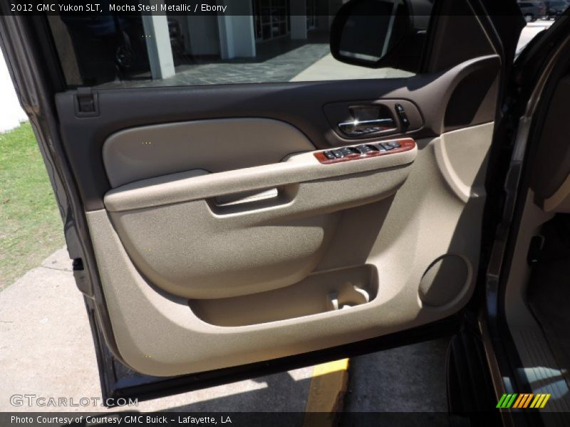 Mocha Steel Metallic / Ebony 2012 GMC Yukon SLT