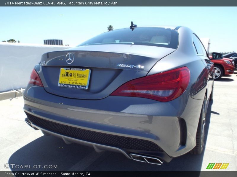 Mountain Gray Metallic / Ash 2014 Mercedes-Benz CLA 45 AMG