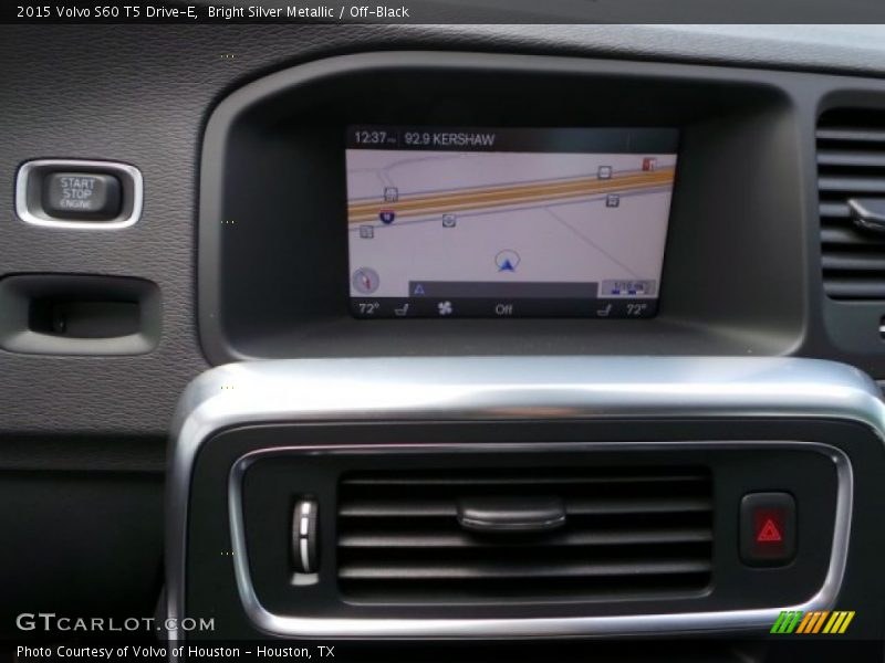 Bright Silver Metallic / Off-Black 2015 Volvo S60 T5 Drive-E