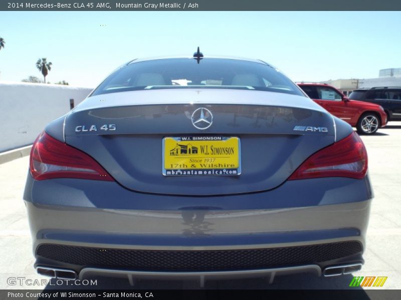 Mountain Gray Metallic / Ash 2014 Mercedes-Benz CLA 45 AMG