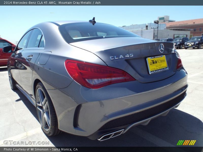 Mountain Gray Metallic / Ash 2014 Mercedes-Benz CLA 45 AMG