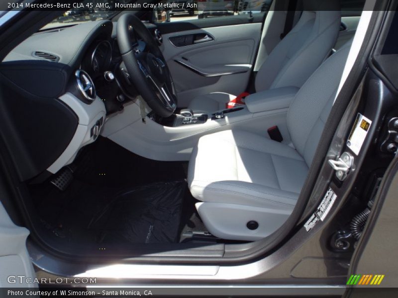Mountain Gray Metallic / Ash 2014 Mercedes-Benz CLA 45 AMG