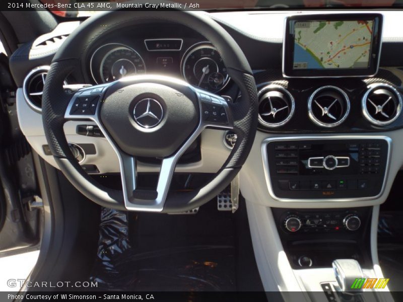 Mountain Gray Metallic / Ash 2014 Mercedes-Benz CLA 45 AMG