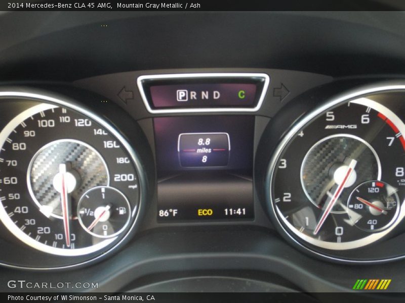 Mountain Gray Metallic / Ash 2014 Mercedes-Benz CLA 45 AMG