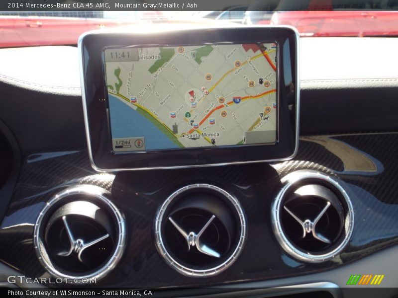 Mountain Gray Metallic / Ash 2014 Mercedes-Benz CLA 45 AMG