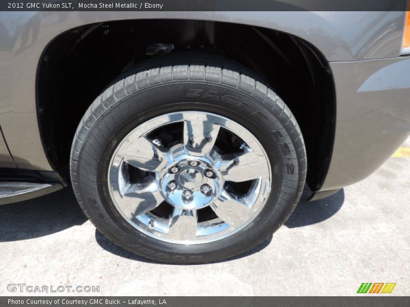 Mocha Steel Metallic / Ebony 2012 GMC Yukon SLT