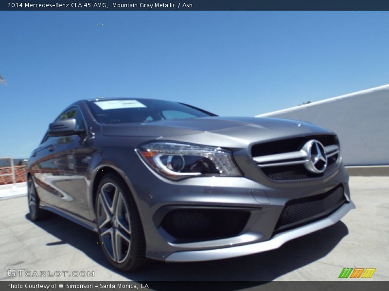 Mountain Gray Metallic / Ash 2014 Mercedes-Benz CLA 45 AMG