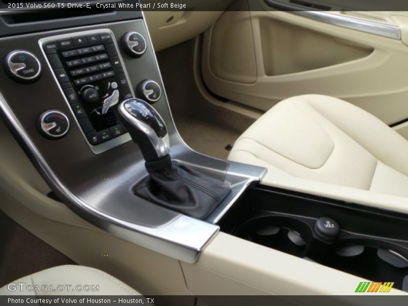 Crystal White Pearl / Soft Beige 2015 Volvo S60 T5 Drive-E