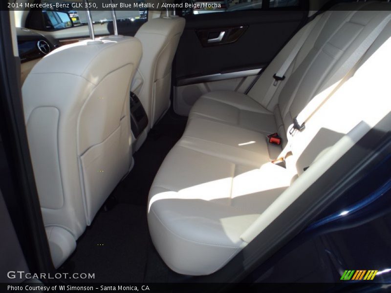 Lunar Blue Metallic / Almond Beige/Mocha 2014 Mercedes-Benz GLK 350