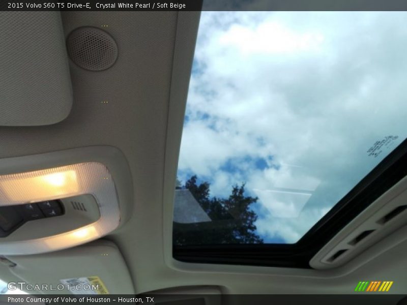 Crystal White Pearl / Soft Beige 2015 Volvo S60 T5 Drive-E