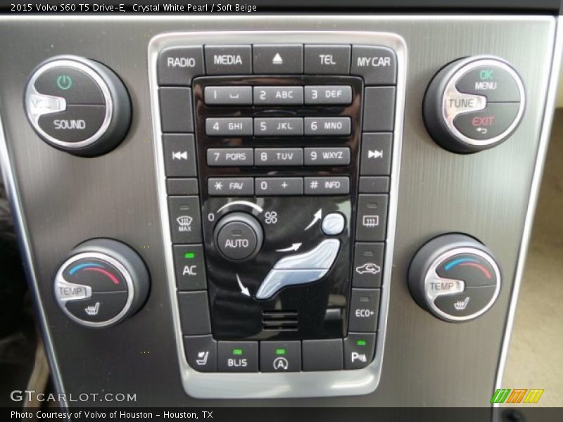Crystal White Pearl / Soft Beige 2015 Volvo S60 T5 Drive-E