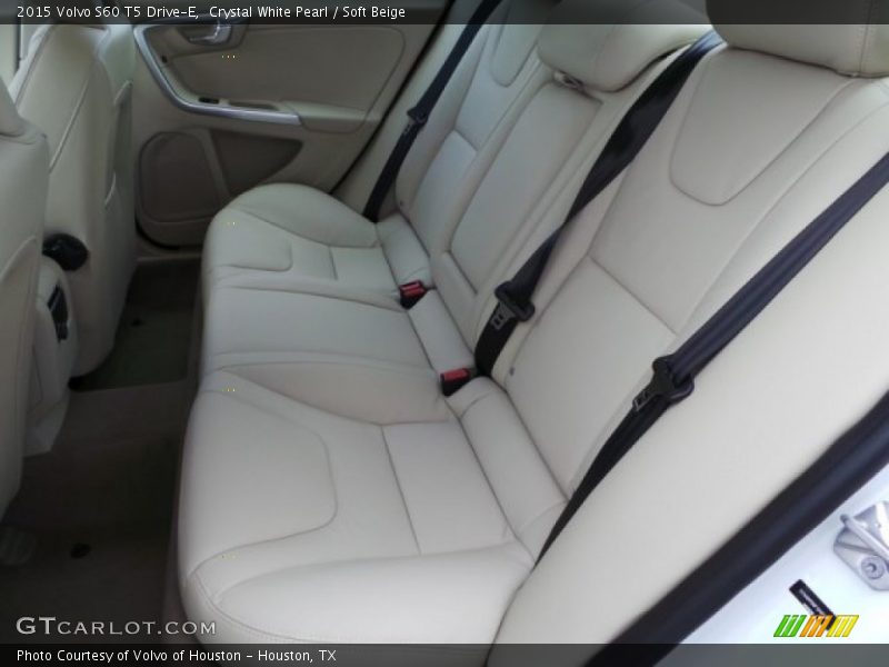 Crystal White Pearl / Soft Beige 2015 Volvo S60 T5 Drive-E