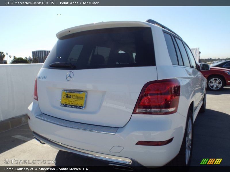 Polar White / Ash/Black 2014 Mercedes-Benz GLK 350